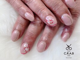 持ち込みネイル　アート4本まで