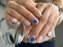 ワン 四条烏丸(One)/個性派カラフルネイル