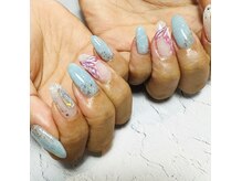 フレイムス アイラッシュ アンド ネイル(FRAMES)/マーメイドネイル