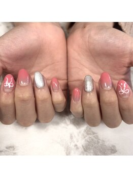 ネイルサロン ジュウェル 高原店(Jewel)/リボンネイル