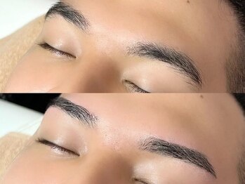 ルリアン 稲荷口店の写真/「なりたい」を叶える・自然に垢抜ける透け感眉毛wax♪あなたの骨格に合わせて垢抜け眉をデザイン◎