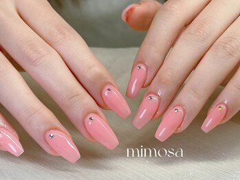 ミモザ 吉祥寺(Mimosa)/夏梅雨チップ長さだしワンカラー