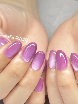 ネイルサロン キリグ(KILIG)/【ワンカラー／グラデーション】