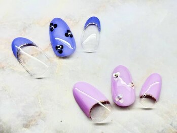 ネイルサロン ブリオン(Nail Salon Bullion)/ホログラムフラワー