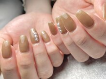 モンルポ 大阪梅田店(MonRepos)の雰囲気（秋ネイル/ブラウンネイル/ヌーディ/長さ出し可/パラジェル）