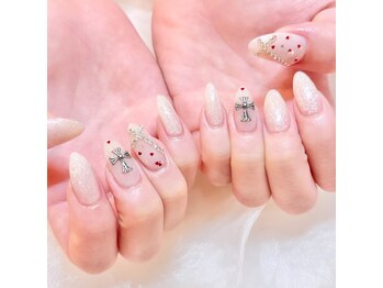 アイラッシュサロンアールツー(eyelash salon R2)/ハートネイル　ワンホン　韓国