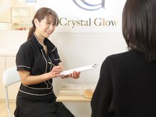 クリスタルグロウ 苫小牧大町店(Crystal Glow)の雰囲気(施術の効果を最大限に発揮する為にカウンセリングは丁寧に)