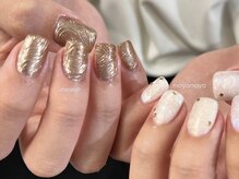 ルカ 原宿(lux)/ブロンズ × ホワイトパール