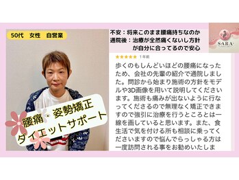 サラ(SARA)/喜びの声