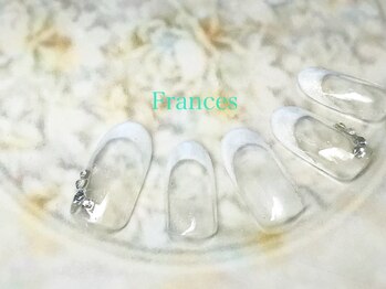 フランセス(Frances)/シンプルフレンチネイル
