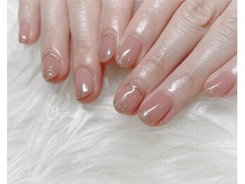 シェリエ(Cherie)/先端ラメ/ニュアンス