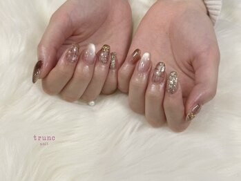 トランク ネイル(trunc nail)/90分アート 担当:鈴木