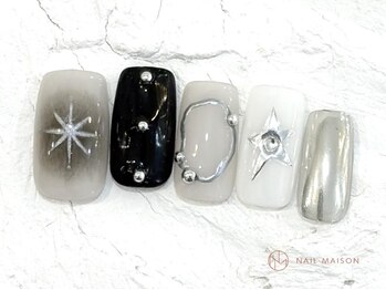 ネイルメゾン 池袋店(NAIL MAISON)/ギラギラスター¥7800