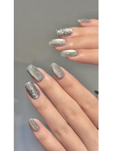 エン(enn)/ペールブルーフラワー