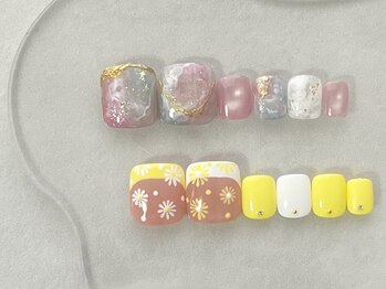 ジョアアンジェ 上本町店(joieange)の写真/カラー豊富！フットデザインも多数あり！マグネット,ミラー,フラッシュネイルも大人気★《上本町/半個室》