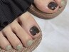 【foot】フットバス付◎親指アート2本8,000円→6,800円/初回オフ込