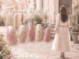 【フラワーネイル】