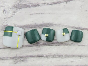 ニューヨークスタイル ビジュー(NY STYLE 美 自由)/緑ブロック ¥11,330