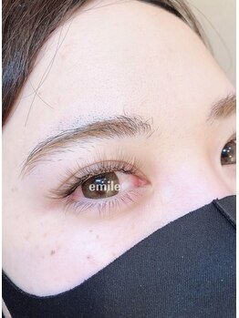 エミルアイラッシュ 東高円寺店(emile EYELASH)/ブラウンボリューム400本