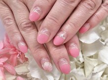 ディーネイル 京橋(D-nail)/立和名／ワンポイント☆桜ネイル