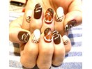 バレンタインネイル