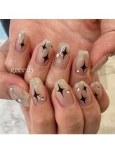 グリーディ(greedy)/キラキラネイル