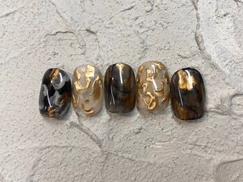 グラッドネイル 銀座店(GLAD nail)/奥行きニュアンスネイル