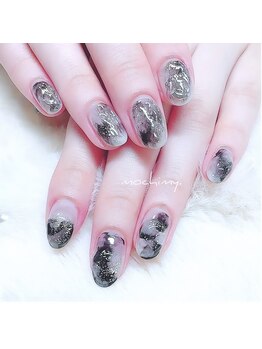 ＊ブラックニュアンスネイル＊