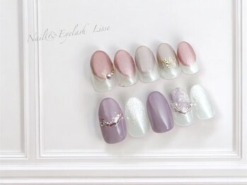 リセ 銀座本店(Lisse)の写真/初回OFF無料!毎月変わる初回定額アート￥6500/￥7500/￥9500☆選べるデザインが豊富、カラー変更OK☆