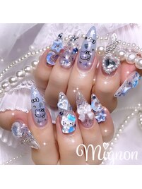 派手ネイル/ガーリーネイル