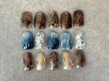 ネイルサロン エーナイン 札幌大通本店/秋nuance design