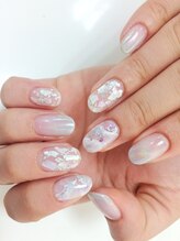 アイラッシュアンドネイル専門店 クラル(CURAR)/天然石ネイル￥9980