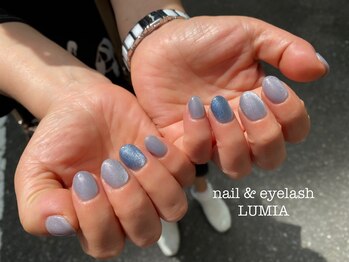 ネイル&アイラッシュ ルミア(Nail & Eyelash LUMIA)/マグネットジェルネイル