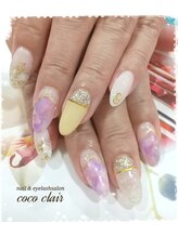 ネイルアンドアイラッシュサロン ココクレール(cococlair)/お客様ネイル☆