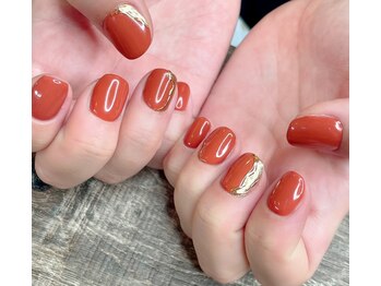 爪屋べっぴん堂/テラコッタカラーニュアンス