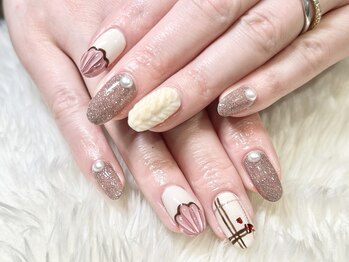 キュアエヌ(cure.n)/バレンタインネイル