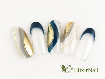エリクサーネイル 五反田(Elixir Nail)/定額b カジュアル/クーポン使用