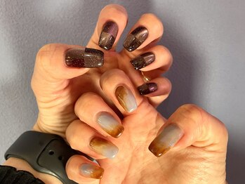 ジョアネイル(JOA Nail)/ニュアンス*オンブレ*ちくはぐ