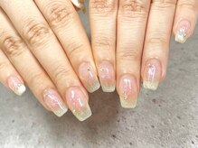 バーガンディ(BURGUNDY)/チークネイル