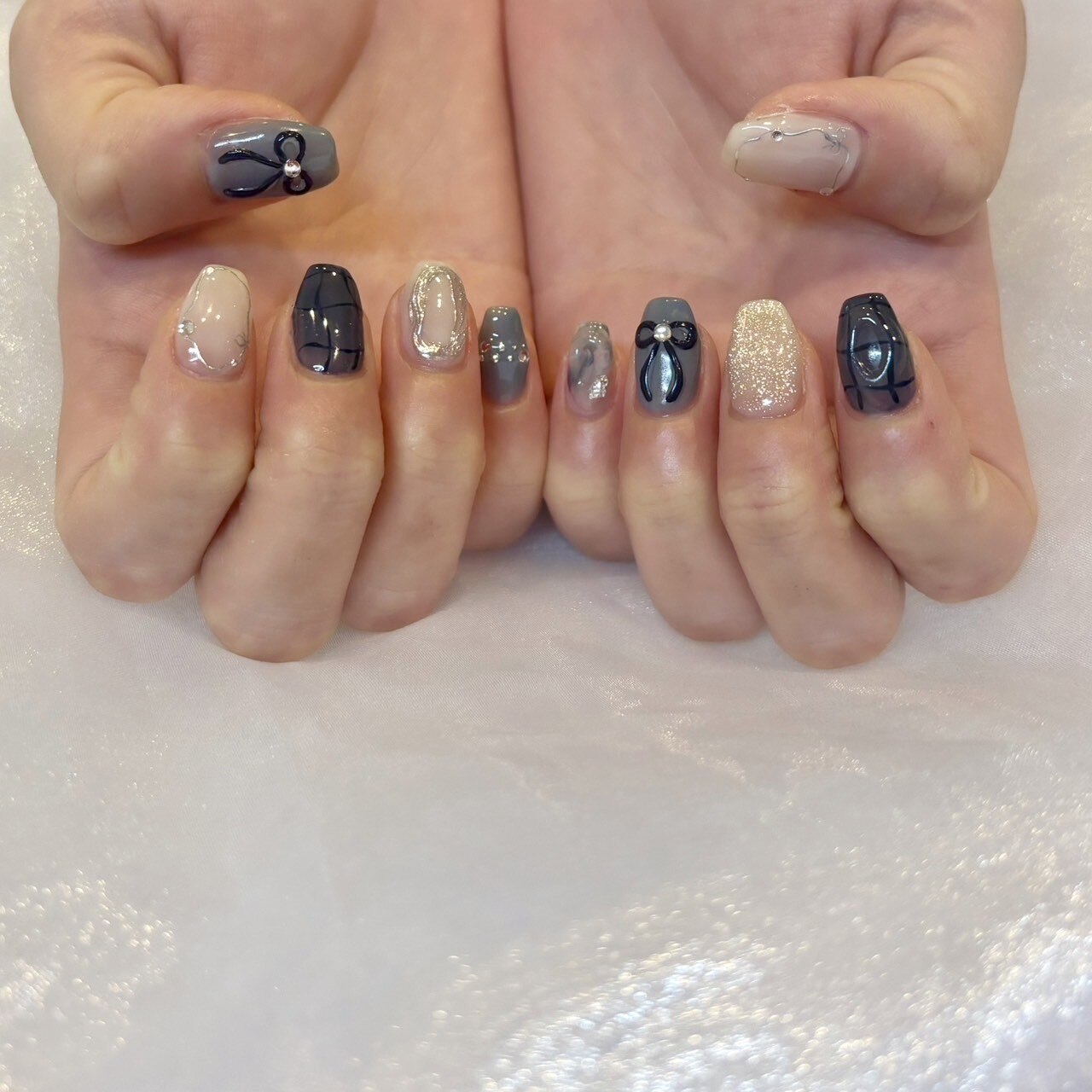 【☆ご新規様限定☆】≪hand≫★アート8〜10本　￥9400