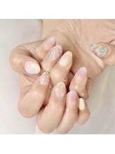 ネイルサロンエーナイン イオン札幌藻岩店/パステルカラーネイル