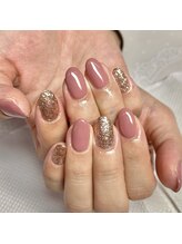 アイリッシュネイル 久屋大通店(Irish Nail)/mao×ラメ