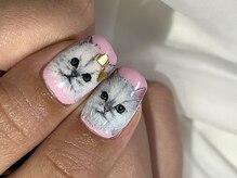 ネイルモイメメ(nail moi meme)/愛猫ちゃんネイル