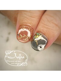 お持ち込み写真からハロウィン