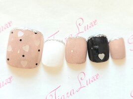 ハートホロネイル