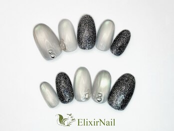 エリクサーネイル 渋谷(Elixir Nail)/定額aシンプル/クーポン使用