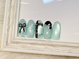 渋谷限定バレンタインネイル