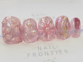 F桜3Dネイル11980円