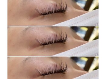 サロン ド シル(Salon de cils)の写真/《時間が経っても綺麗をキープ》まつエクが落ちやすくお悩みの方いませんか？長年の技術で長持ちさせます!!