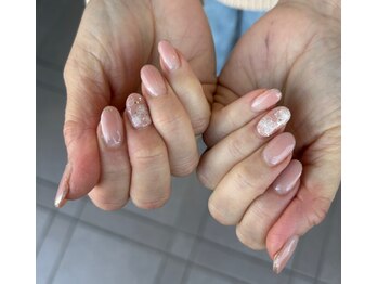 白べぇーっ 本店 湊町店/春色ネイル♪